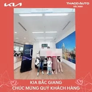 Kia Bắc Giang - Khoảnh khắc giao xe Kia tại khu vực Việt Yên.